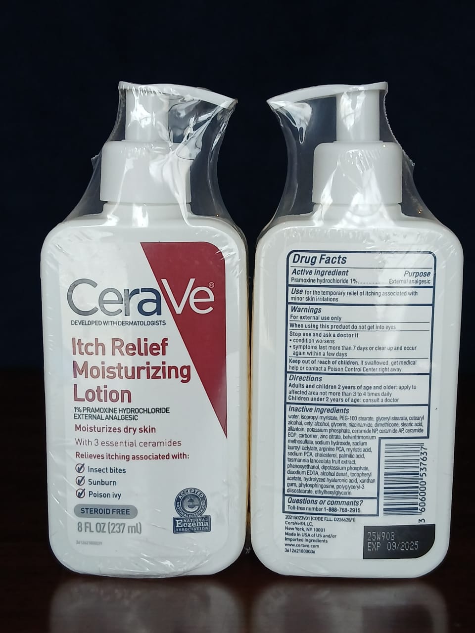 CeraVe Itch Relief Moisturizing Lotion | Fast-Acting Relief for Dry, Itchy Skin | With Ceramides, Niacinamide & Hyaluronic Acid