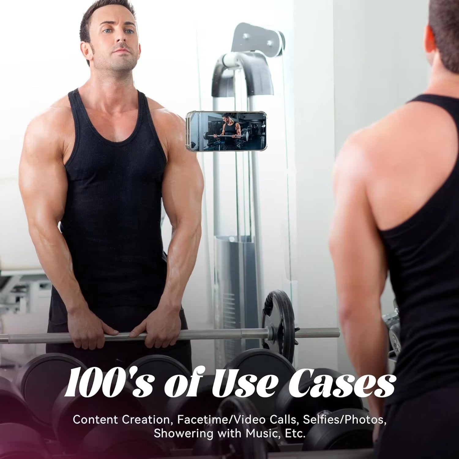 Mobile Bubble Grip Silicone Suction Both Side Bubble Grip Cup Phone Strong Grip Holder Hands Free (Random Color)