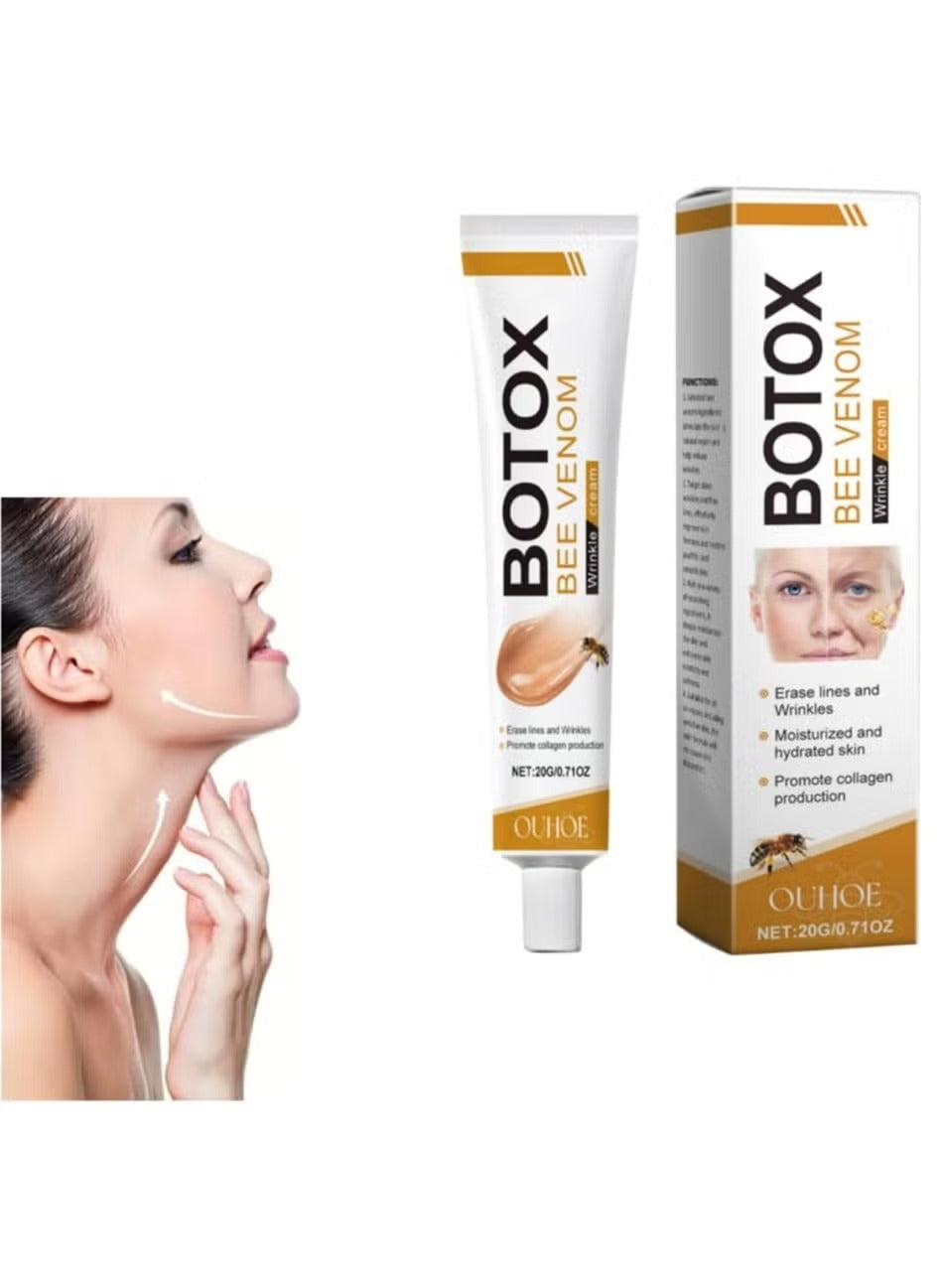 Botox Bee Venom Wrinkle Cream | Anti‑Aging Moisturizer | Collagen Boost | Reduce Wrinkles & Fine Lines 20gm